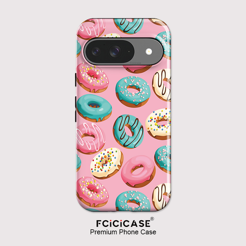 Google Pixel 9 - Fcicicase 2-in-1 Dual Layer Telefoonhoesje voor