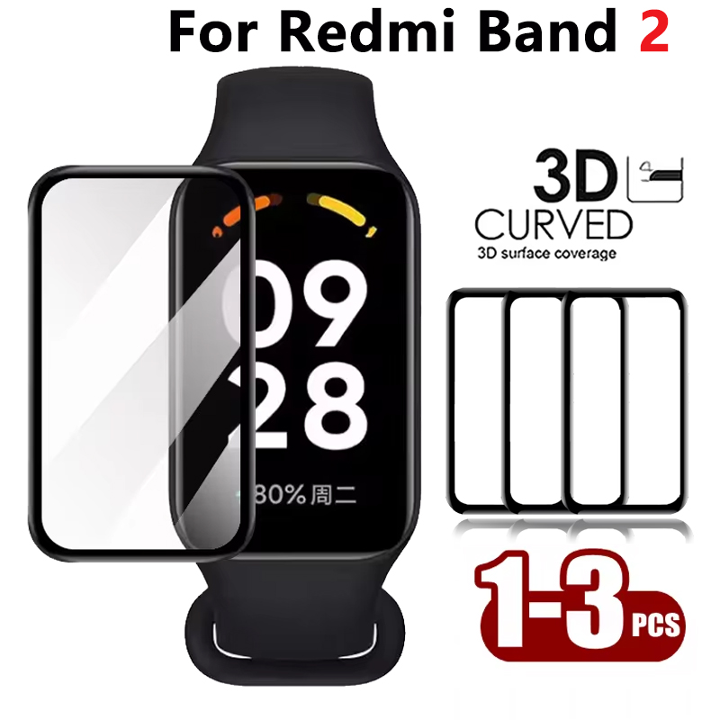 Smartwatch Screen Film - 1-3 stks 3D Composiet Film Voor