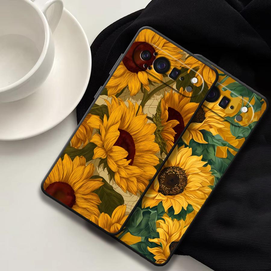 Zonnebloem Zee Funda Telefoon  - Google Pixel 9 recensie en prijs
